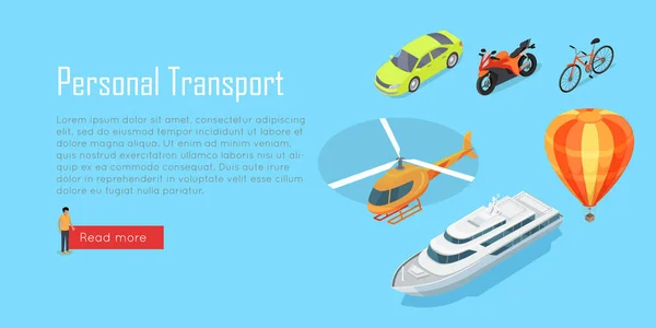 Transport Infographic. Public Transport. Vector