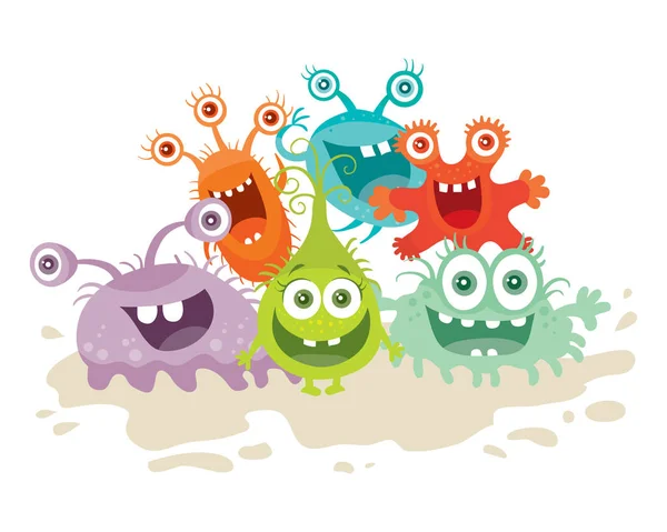 Bacteria cartoon Vector Art Stock Images | Depositphotos Bacteria cartoon Vector Art Stock Images | Depositphotos