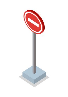 Do Not Enter - Traffic Sign clipart