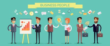 iş insanlar arka plan