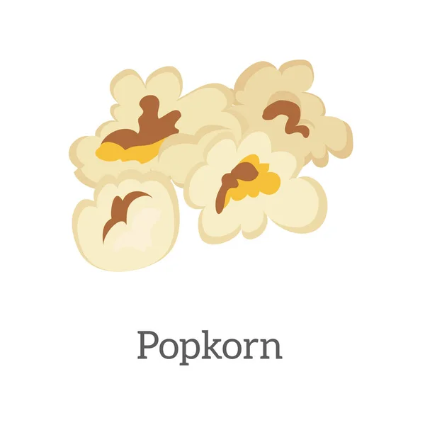 Ilustracja wektorowa popcorn w płaski Design — Wektor stockowy