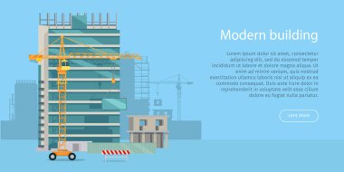 Bina Web Banner. Gökdelen. Kat cam