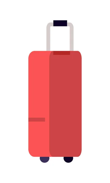 Abbildung des roten Koffers — Stockvektor