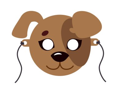 Köpek hayvan karnaval maskesi. En sevdiğim Pet Festivali