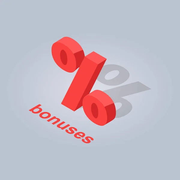 Bonussen voor Online aankopen geïsoleerde illustratie — Stockvector