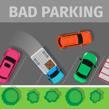 Kötü Park Üstten Görünüm