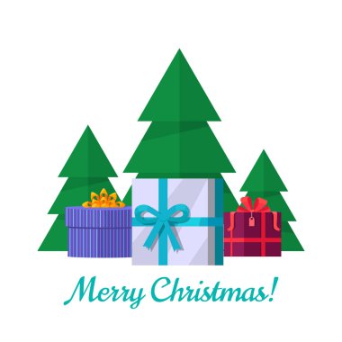 Mutlu Noeller vektör kavramı düz tasarım