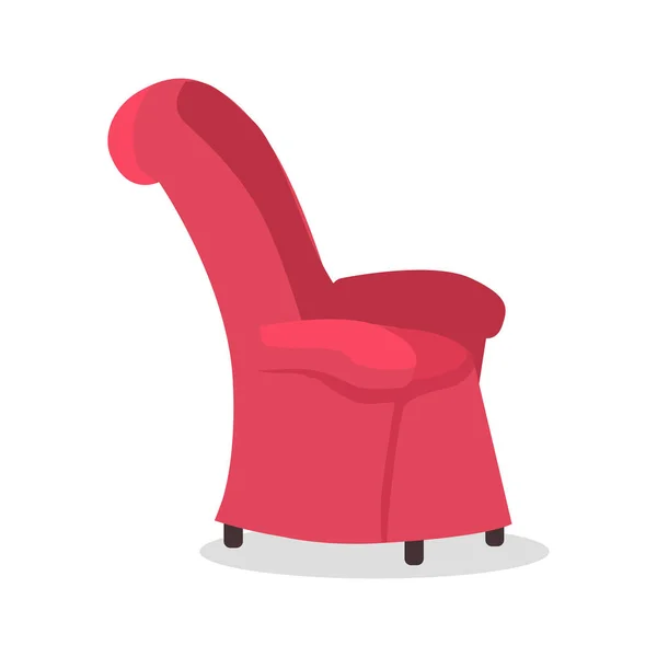Apukák kedvenc kar szék. Apák hely a házban. — Stock Vector