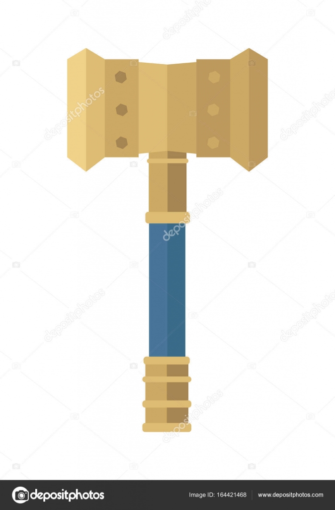 토르의 망치 스톡 벡터 - ©robuart 164421468