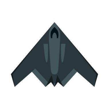 Askeri uçak izole. Uçak Uçak vektör