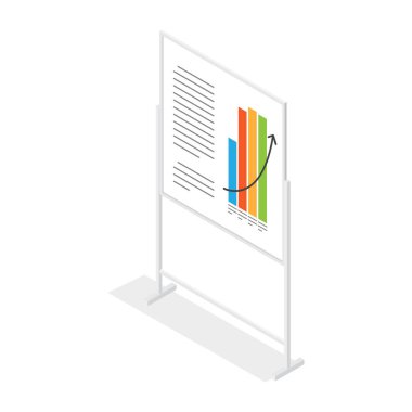 Zamanlama karikatür tarzı büyüyen ile beyaz tasarlamak