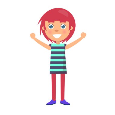 Çocuk çocuklar için uluslararası tatil kutluyor