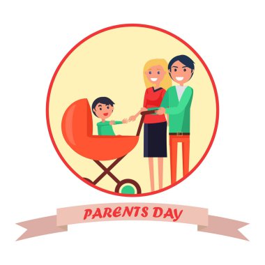 Poster anne günü için özel yazıt ile