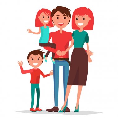 Veliler günü Poster Circle yazıt ile