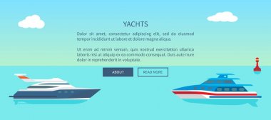 Deniz yürüme ve tekne gezisi tanıtımı için modern yat