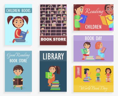 Dünya kitap günü kitapçı çocuk Kütüphanesi '