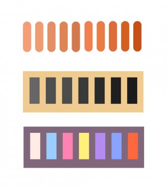 Renk hamuru seramik kil ve tutkal