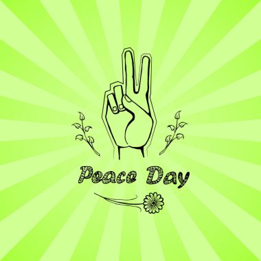 Uluslararası Barış günü Poster 21 Eylül 2017