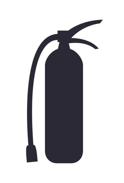 Ilustración vectorial aislado extintor de incendios — Vector de stock