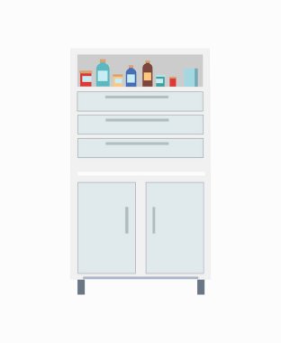 Soyunma tıp simge vektör çizim ile