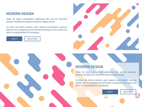 Modern Design hemsida sidan vektor Illustration — Stock vektor