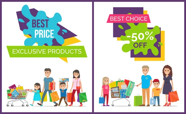 Mejor precio y elección Promo Vector Ilustración — Vector de stock