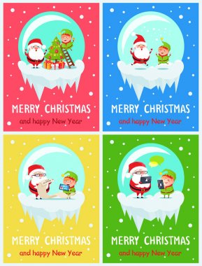 Mutlu Noeller ve mutlu yeni yıl Set posterleri