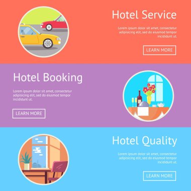 Otel Servisi, rezervasyon ve kalite görselleştirme
