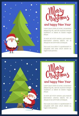 Merry Christmas mutlu yeni yıl Poster Noel ağacı