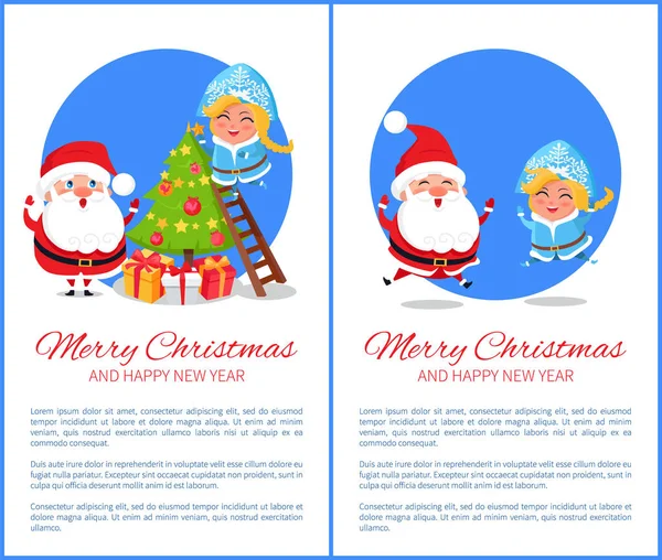 Joyeux Noël Décoration vectorielle Illustration — Image vectorielle