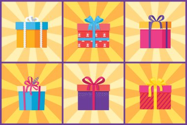 Mevcut paketleri sürpriz vektör topluluğu