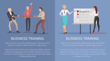 İş eğitim kavramsal posterler yarışmalar