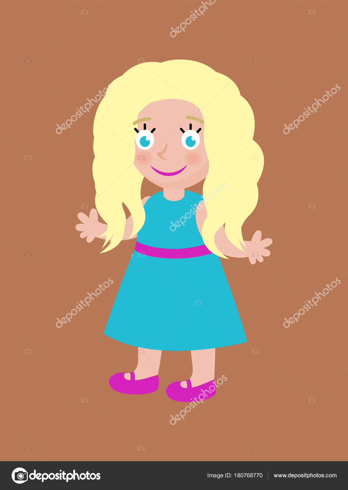 doll with big eyes and long hair