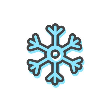 Kar tanesi Noel kutsal kişilerin resmi, vektör çizim