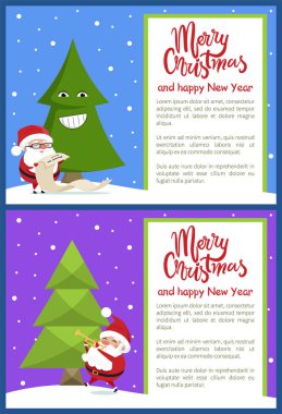 Merry Christmas mutlu yeni yıl Poster Noel ağacı