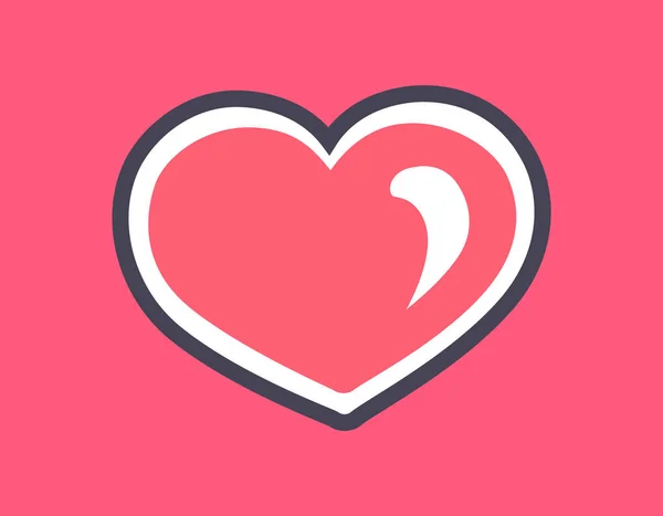 Вектор Дня розового сердца — стоковый вектор