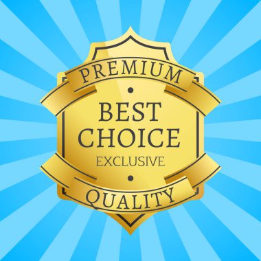 Premium Kalite özel altın etiket, garanti