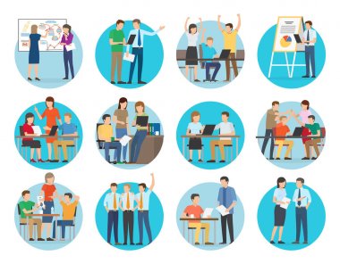 Görüntüleri vektör çizim koleksiyonu kadar Başlat