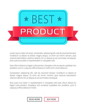 En iyi ürün Ödülü sertifika indirim etiketi
