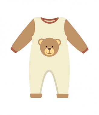 Bebek elbise kostüm Poster vektör çizim