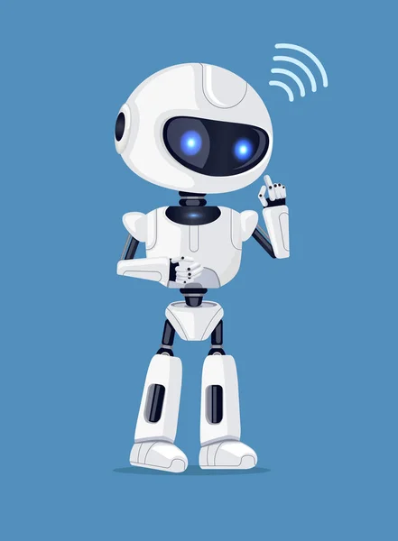 Ρομπότ και εικονογράφηση διάνυσμα εισόδου σύνδεση — Διανυσματικό Αρχείο