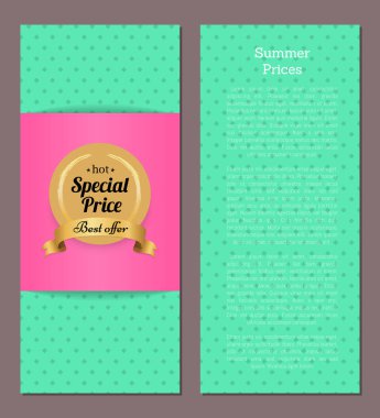 Sıcak özel fiyat en iyi teklif yaz reklam