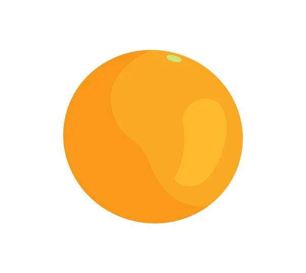 Big Orange no Supermercado Vector Ilustração — Vetor de Stock