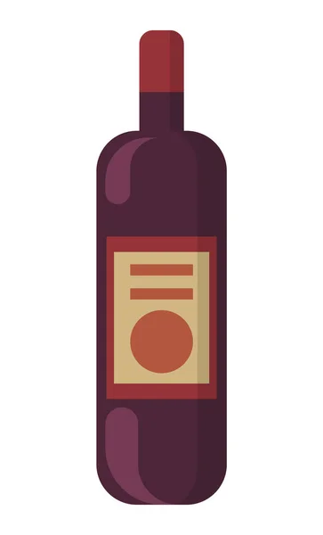 Alkohol ital a Bottle, ünnep vektor — Stock Vector