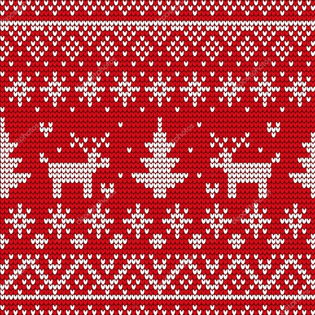 Christmas Decorative Ornament on Sweater, Winter