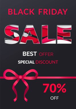 Poster Kara Cuma, Sınırlı Tanıtım Vektörü