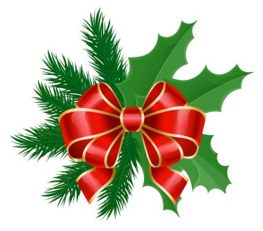 Kurdeleli Ökseotu ve Çam Ağacı Dalları