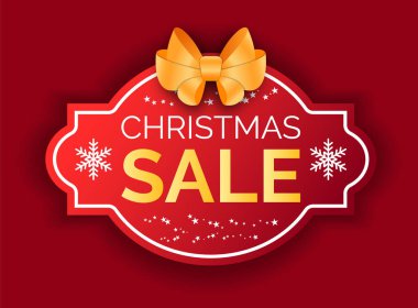 Kış Tatili Kartpostalı, Noel Satış Vektörü