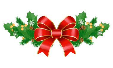 Kurdeleli Ökseotu ve Çam Ağacı Dalları