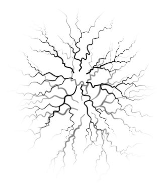 Fırtınada Şimşek, Kırık Gibi Çizgiler